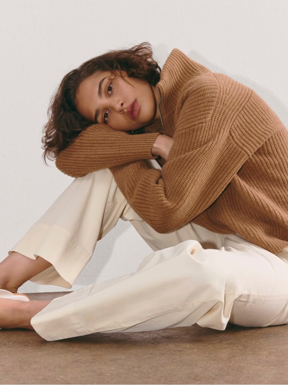 Everlane The Easy Pant Canvas Cream